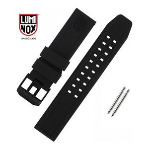 Luminox 23mm FP.L.ES Rubber Watch Band PVD Black Colormark NAVY SEAL 3050/3950